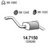 FORD 1129757 End Silencer